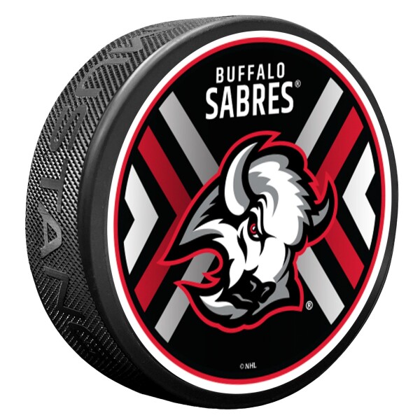 Mustang Puk Buffalo Sabres NHL Goathead Double Chevron