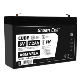 Green Cell baterie AGM VRLA 6V 7.2Ah (AGM39)