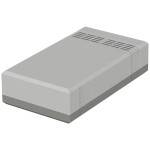 Bopla ELEGANT EG 2050 L 32205012 elektronická krabice 200 x 112 x 50 polystyren (EPS) šedobílá (RAL 7035) 1 ks
