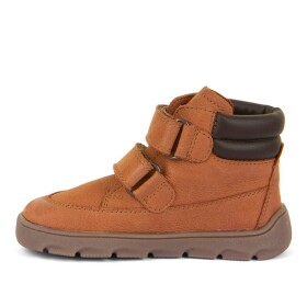 Dětské zimní barefoot boty ZERU TEX Cognac, Froddo, G2110150-3, hnědá - 28