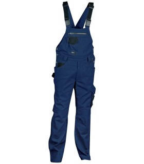 Pracovní kalhoty s laclem COFRA STEEL Barva: Modrá, Velikost: 54 (CASTEEL_02_54)