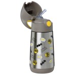 B.box Termoska na pití s brčkem 350 ml - Batman