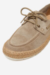 Espadrilky Gino Rossi BUMPER-01 MI08 Přírodní kůže (useň) - Semiš