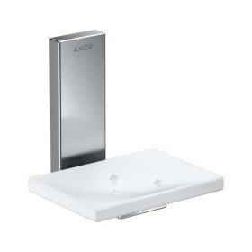 AXOR - Universal Rectangular Mýdlenka s držákem, bílá/chrom 42605000