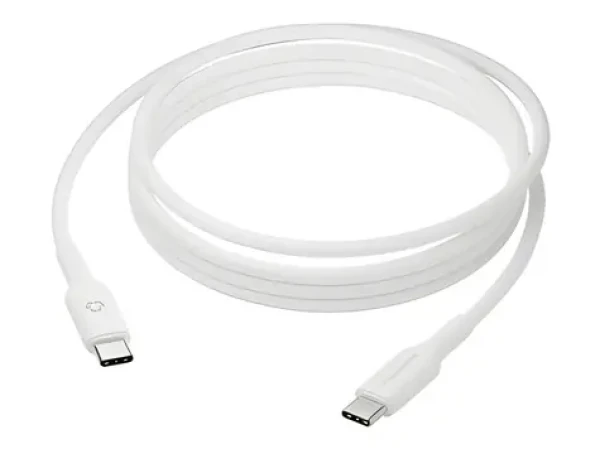 Dbramante1928 re-charge bílá / Nabíjecí kabel / USB-C (M) - USB-C (M) / 2 m (CB10CCWH4357)
