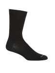 Pánské merino ponožky ICEBREAKER Mens Lifestyle Fine Gauge Crew, Black velikost: 45-49 (LXL)