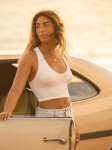 Dámský crop top Roxy PLEASE COME BACK Velikost: S