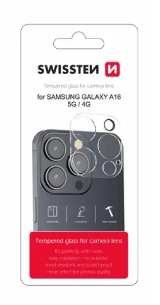 SWISSTEN ochranné sklo na čočku fotoaparátu pro SAMSUNG A166B/A165F GALAXY A16 5G/4G (94500120)