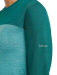 ICEBREAKER Wmns Mer 125 Cool-Lite Sphere LS Tee CB, Tidaltalhthr/Tidalteal/Cb (vzorek) velikost: S