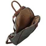 Trendy dámský koženkový kabelko-batůžek Eligio, šedý