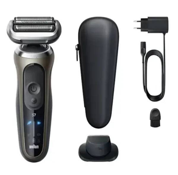 Braun Series 7 72-C1200S zlatá / Holicí strojek / Pánský / Planžetový / 60 min provoz / Na tvář (72-C1200s Gold)