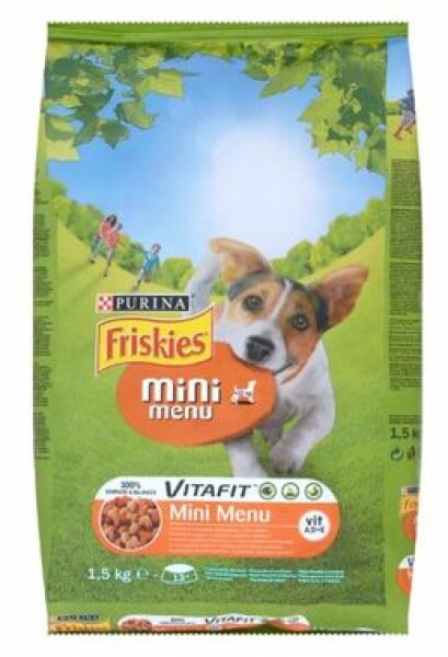 PURINA Friskies Mini Menu kuřecí & zelenina 1,5 kg