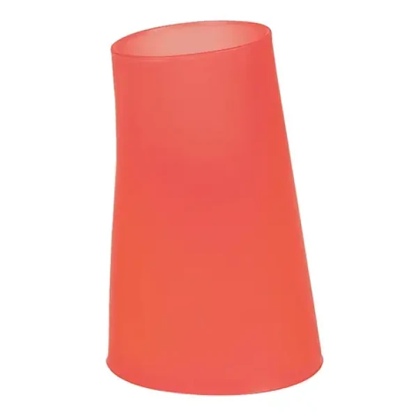 Spirella MOVE kelímek na kartáčky červený / plast (7610583095930)