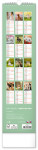 Nástěnný kalendář 2027 Notique kravata Psi, 12 x 48 cm