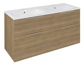 SAPHO - CIRASA umyvadlová skříňka 118,4x64x46cm, dub cuneo CR121-2525-21
