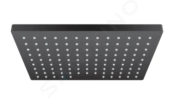 Hansgrohe Hlavová sprcha, 23x17 cm, matná černá 26281670
