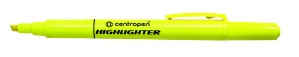 Zvýrazňovač Centropen 8722 - žlutý