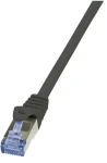 Logilink PrimeLine Cat6a černá / Patch kabel / S/FTP / 1 m / RJ-45 (CQ3033S)