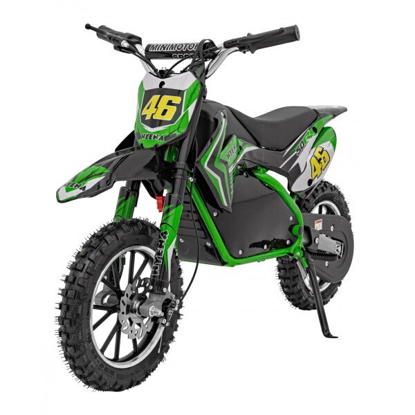 Mamido Dětská elektrická motorka RENEGADE 50R 500W 36V zelená