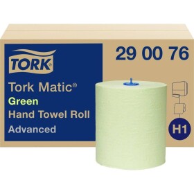 TORK 290076 Matic papírové ručníky v roli ZELENÉ (cena za 6 rolí) H1