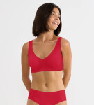 Podprsenka bez kostic sloggi ZERO Feel 2.0 Bralette červená - SLOGGI SHANGHAI RED M