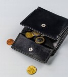 Trendy dámská kožená peněženka Cavaldi Sage, černá