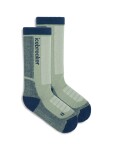 Dětské merino turistické ponožky ICEBREAKER Kids Ski+ Medium OTC, Seaglass/Atlantis/Snow velikost: 35,5-37,5 (XXL)