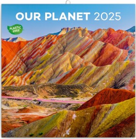 Kalendář 2025 poznámkový: Naše planeta, 30 × 30 cm
