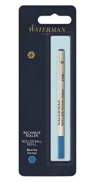 Waterman Náplň do rolleru modrá / Náplň / Hrot F / 1 ks (1964018)