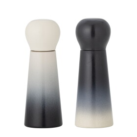 Bloomingville Mlýnek na sůl a pepř Hyman Blue – set 2 ks, modrá barva, dřevo