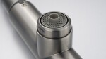 DEANTE - Eridan titanová kuchyňská baterie, s připojením vodního filtru, s vytahovací hubicí BRE_D75M