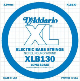 D'Addario XLB130, basová struna H