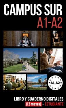 Campus Sur A1-A2 – Libro/Cuaderno digitales – Estudiante (12 měsíců)
