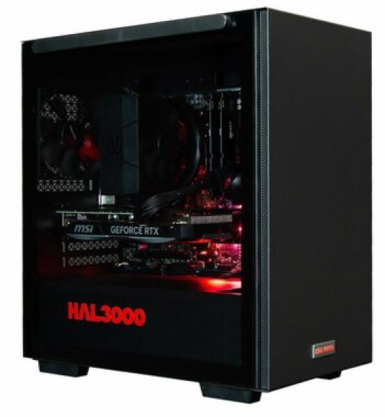 HAL3000 Online Gamer (R5 7600/RTX 4070) černá / AMD Ryzen 5 7600 / 32GB / 1TB SSD/ WiFi / RTX 4070 / W11H (PCHS2651)