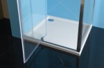 POLYSAN - EASY LINE třístěnný sprchový kout 800-900x700, pivot dveře, L/P varianta, sklo Brick EL1638EL3138EL3138