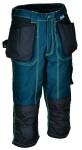 Pracovní kalhoty 3/4 Cofra GRONINGA modrá velikost 56 (CAGRONINGA_02_56-B)