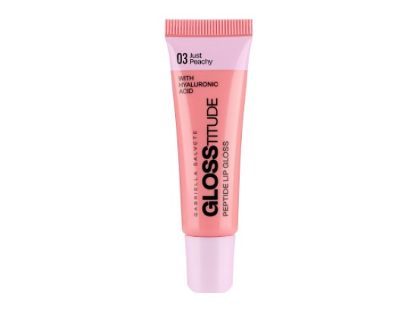 Gabriella Salvete Glosstitude Lesk na rty 03 Just Peachy 10 ml