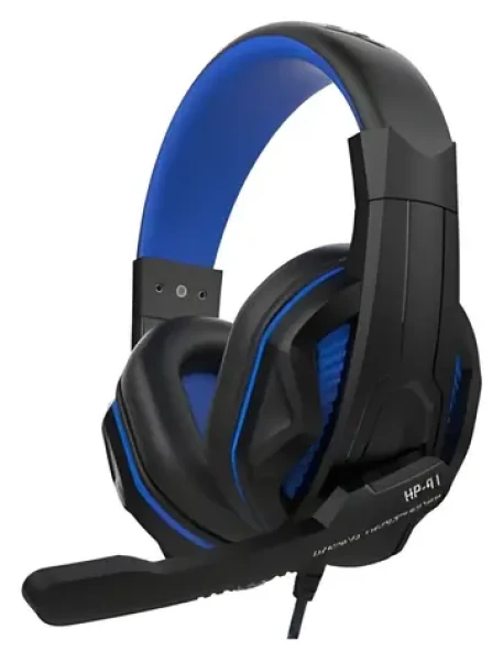 Lexip STEELPLAY HP41 černá/modrá / Sluchátka / drátová / s mikrofonem / 32 ? / 2,4 m (JVAPS400049)