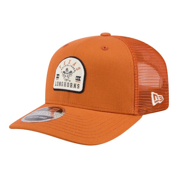 New Era Pánská kšiltovka Texas Longhorns NCAA Patched 9SEVENTY Trucker Adjustable