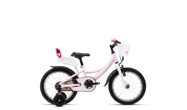 Dětské kolo CTM JENNY, barva světle růžová, pneu 16", model 2026 - ZDARMA dopravné, seřízení a odborná montáž!