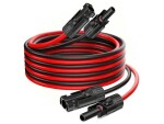 Solární kabel 4mm2, červený+černý s konektory MC4,prodloužení 2m