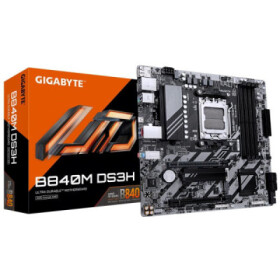 GIGABYTE MB Sc AM5 B840M DS3H, AMD B840, 4xDDR5, 2xDP, 1xHDMI, mATX EDF_1706116