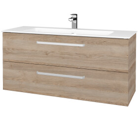 Dřevojas - Umyvadlová skříňka GIO SZZ2 120 - D17 Colorado / Úchytka T01 / D17 Colorado 406455A