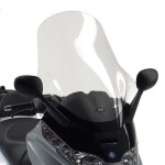 D500St plexi čiré Piaggio X8 125-150-200-250-400 (04-10), X-Evo 125-250 vxš600x800, o 200 mm vyšší
