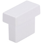 Siro Nábytková knopka 1595 bílá lesk (S12418)