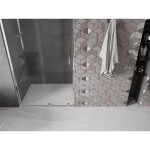MEXEN/S - Velar posuvné sprchové dveře 90, transparent, chrom 871-090-000-01-01