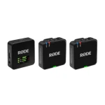 Rozbaleno - Rode Wireless GO Gen 3 černá / bezdrátový mikrofonní systém / 2x vysílač a 1x přijímač / 3.5mm jack / USB-C / rozbaleno (WIGOGEN3.rozbaleno)