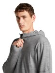 ICEBREAKER Mens Merino 360 Realfleece Elem LS Zip Hood, Metro Heather velikost: S