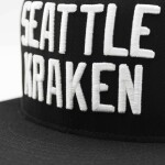Starter Pánská kšiltovka Seattle Kraken NHL BLACK ICE Snapback
