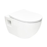 WC závěsné SAT Project včetně prkénka softclose, zadní odpad SATWCPRO010RREXP SATWCPRO010RREXP